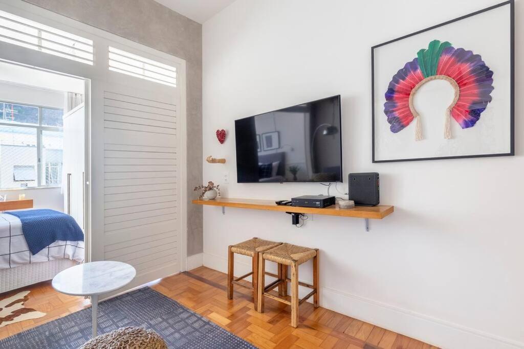 Curtacopacabana: 1qto, Estiloso, 400mb, 5min Apartment *